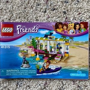 LEGO friends surf shop w/ INSTRUCTIONS